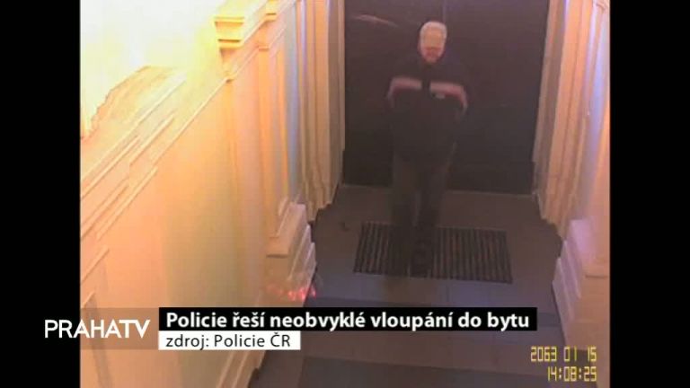 Policie řeší neobvyklé vloupání do bytu