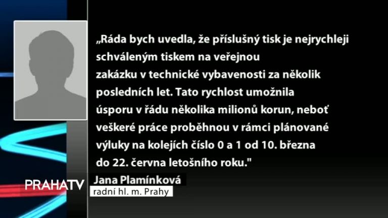 Běchovice budou mít novou vlakovou zastávku