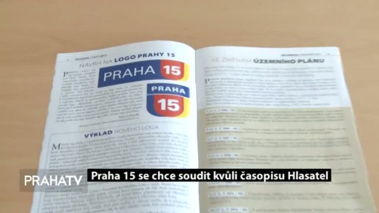 Praha 15 se chce soudit kvůli časopisu Hlasatel