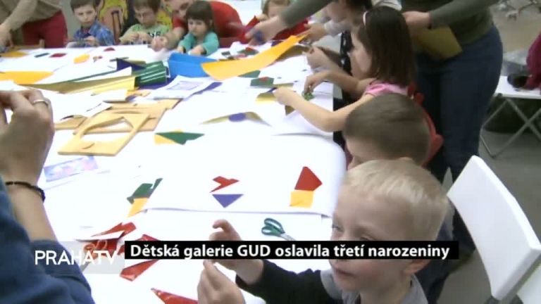 Dětská galerie GUD oslavila třetí narozeniny