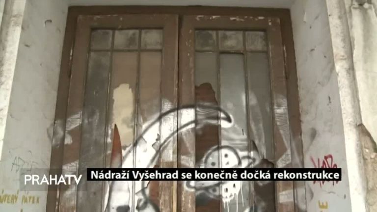 Nádraží Vyšehrad se konečně dočká rekonstrukce