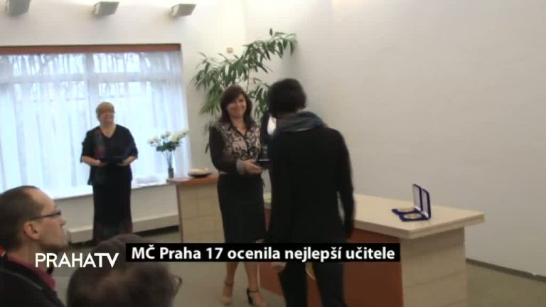 MČ Praha 17 ocenila nejlepší učitele
