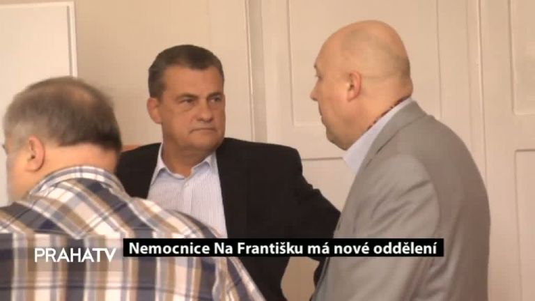 Nemocnice Na Františku má nové oddělení