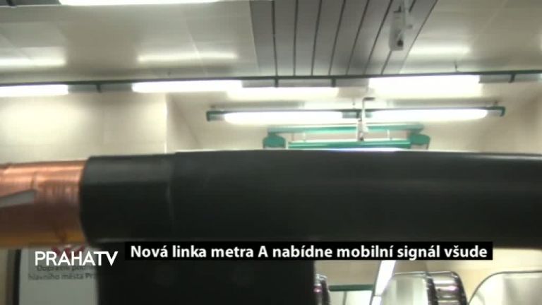 Nová linka metra A nabídne mobilní signál všude