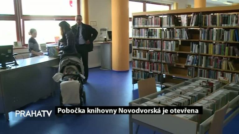 Pobočka knihovny Novodvorská je otevřena