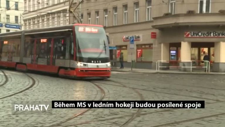 Během MS v ledním hokeji budou posílené spoje