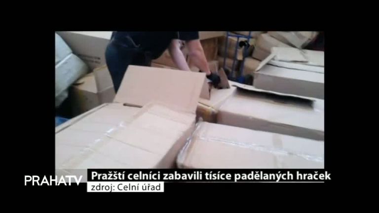 Pražští celníci zabavili tisíce padělaných hraček