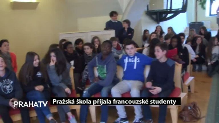 Pražská škola přijala francouzské studenty