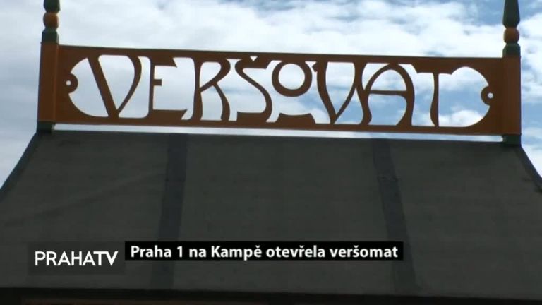 Praha 1 na Kampě otevřela veršomat