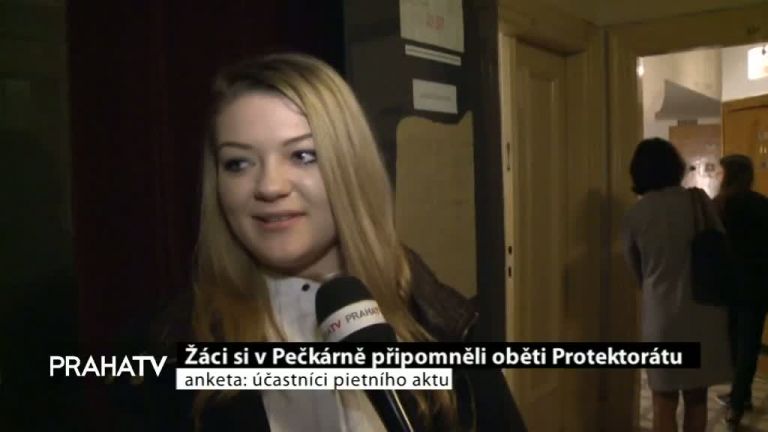 Žáci si v Pečkárně připomněli oběti Protektorátu