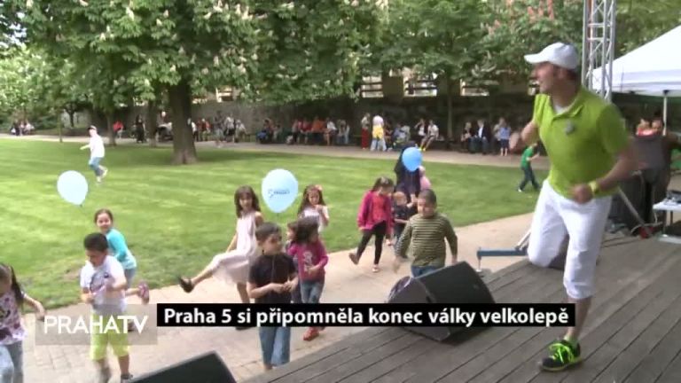 Praha 5 si připomněla konec války velkolepě