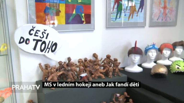 MS v ledním hokeji aneb jak fandí děti