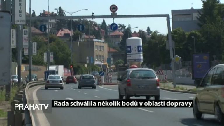 Rada schválila několik bodů v oblasti dopravy