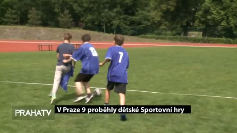 V Praze 9 proběhly dětské Sportovní hry