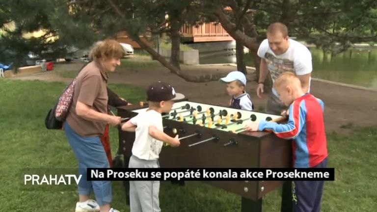 Na Proseku se popáté konala akce Prosekneme