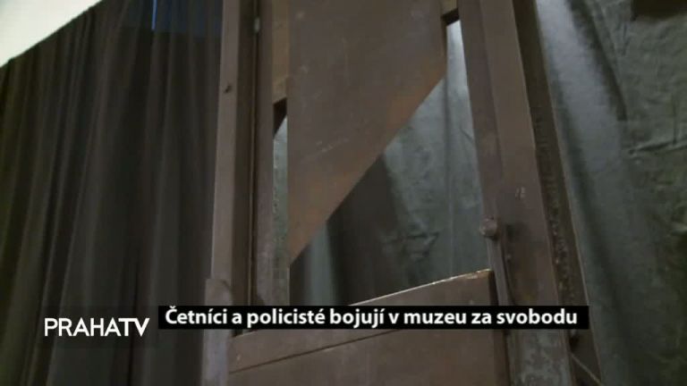 Četníci a policisté bojují v muzeu za svobodu