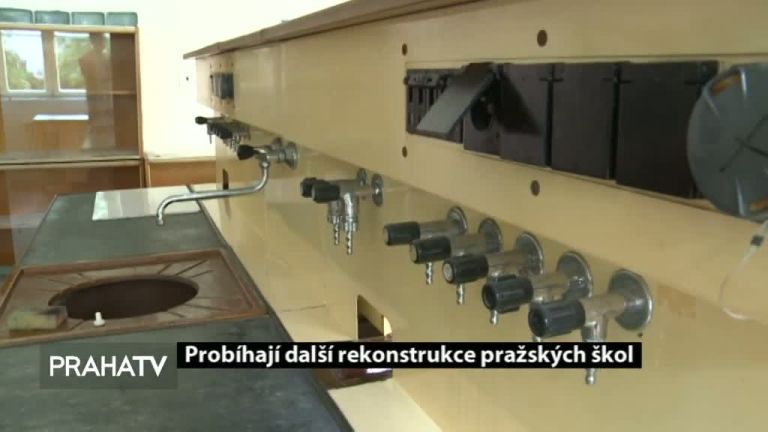 Probíhají další rekonstrukce pražských škol