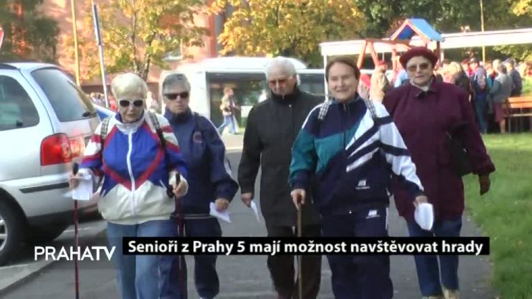 Senioři z Prahy 5 mají možnost navštěvovat hrady