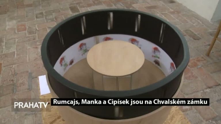 Rumcajs, Manka a Cipísek jsou na Chvalském zámku