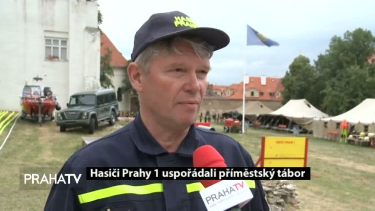 Hasiči Prahy 1 uspořádali příměstský tábor