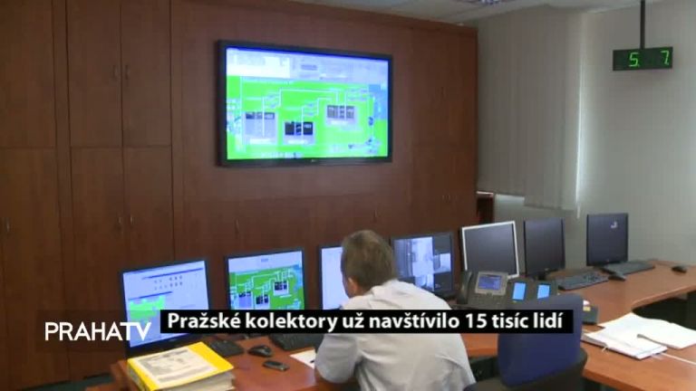 Pražské kolektory už navštívilo 15 tisíc lidí