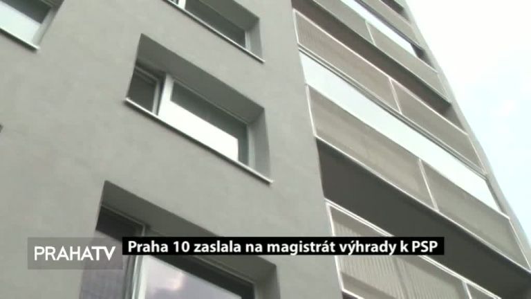 Praha 10 zaslala na magistrát výhrady k PSP