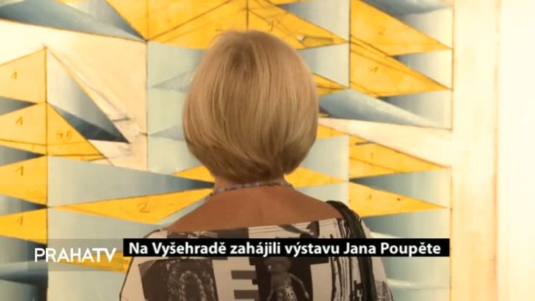 Na Vyšehradě zahájili výstavu Jana Poupěte