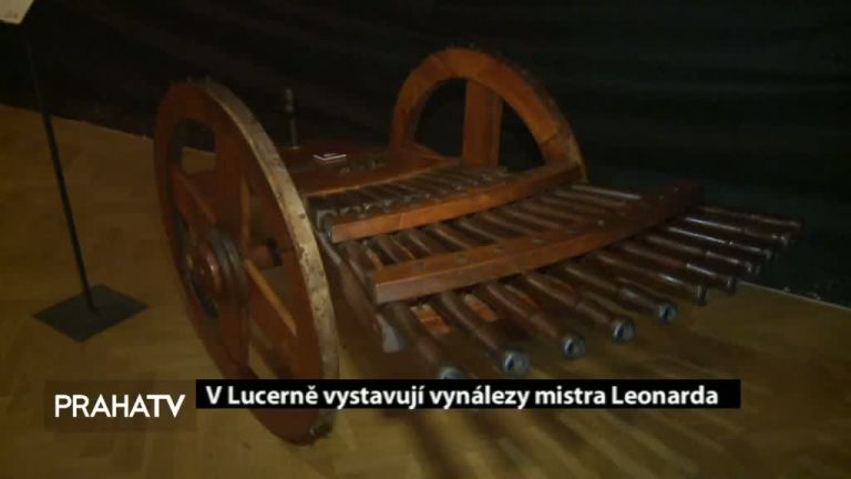 V Lucerně vystavují vynálezy Mistra Leonarda