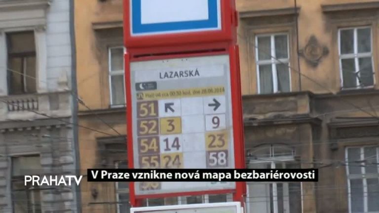 V Praze vznikne nová mapa bezbariérovosti
