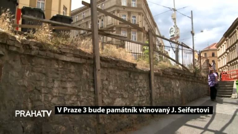 V Praze 3 bude památník věnovaný Jaroslavu Seifertovi