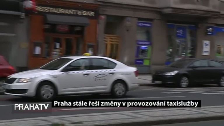 Praha stále řeší změny v provozování taxislužby