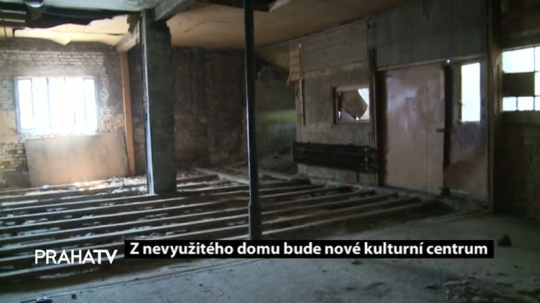 Z nevyužitého domu bude nové kulturní centrum