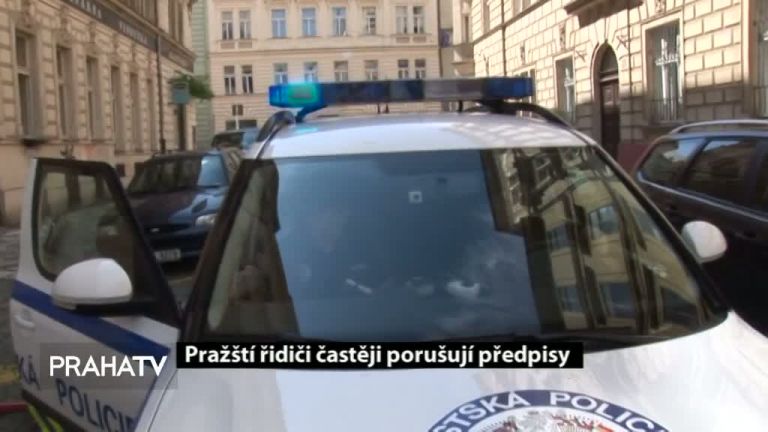 Pražští řidiči častěji porušují předpisy