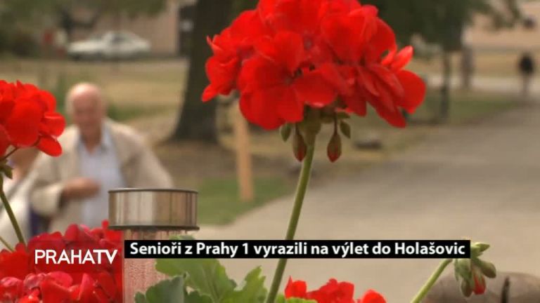 Senioři z Prahy 1 vyrazili na výlet do Holašovic