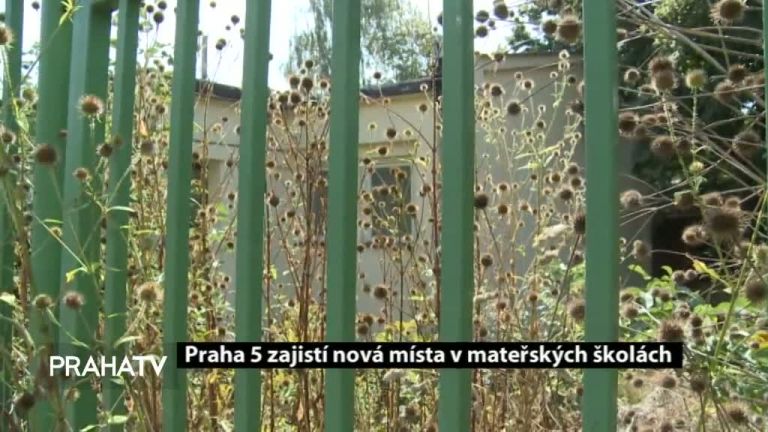 Praha 5 zajistí nová místa v mateřských školách