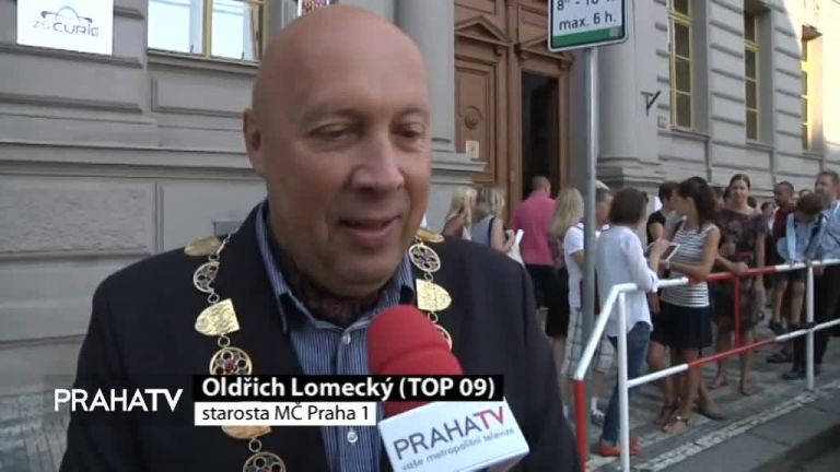 Prezident Zeman přivítal prvňáčky z Prahy 1