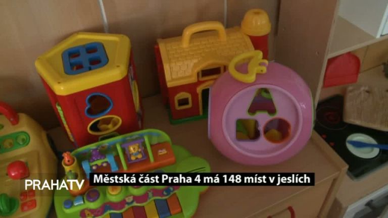 Městská část Praha 4 má 148 míst v jeslích