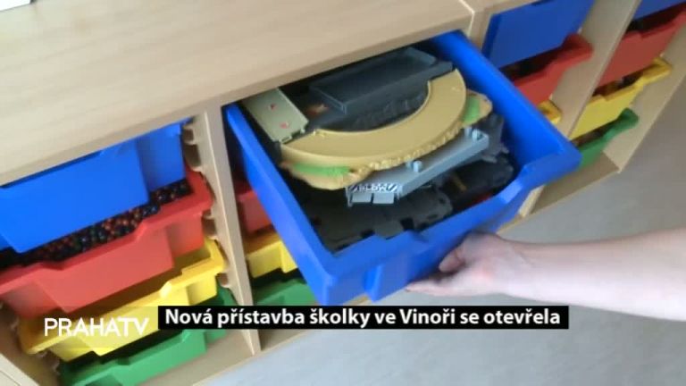 Nová přístavba školky ve Vinoři se otevřela