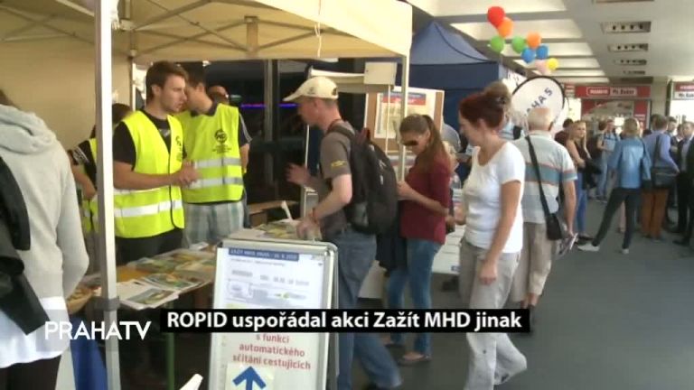 ROPID uspořádal akci Zažít MHD jinak