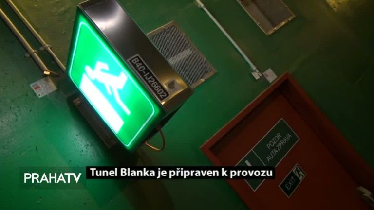 Tunel Blanka se otevřel motoristům