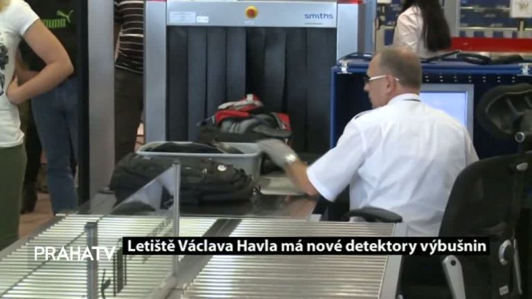 Letiště Václava Havla má nové detektory výbušnin