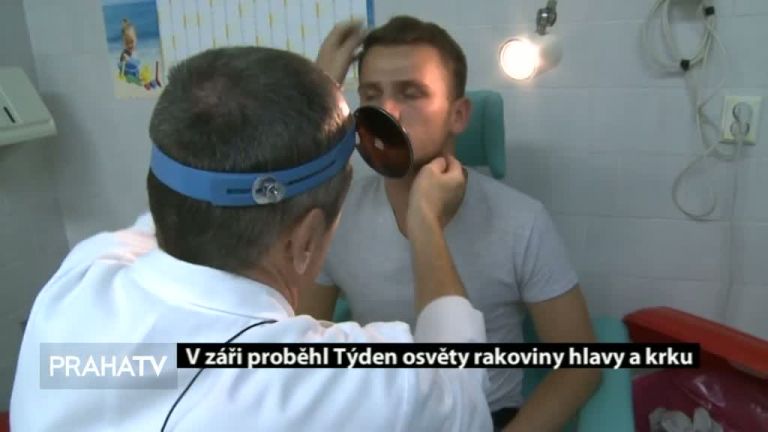 V září proběhl Týden osvěty rakoviny hlavy a krku