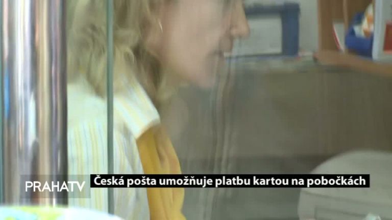 Česká pošta umožňuje platbu kartou na pobočkách