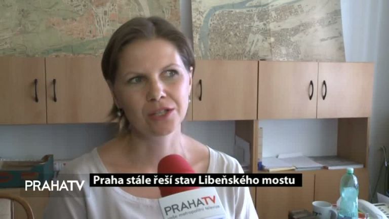 Praha stále řeší komplikace s opravou Libeňského mostu
