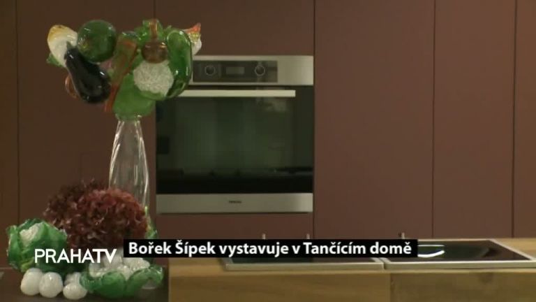 Bořek Šípek vystavuje v Tančícím domě