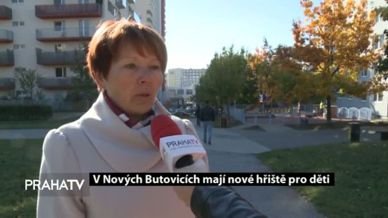 V Nových Butovicích mají nové hřiště pro děti