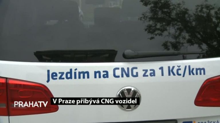 V Praze přibývá CNG vozidel