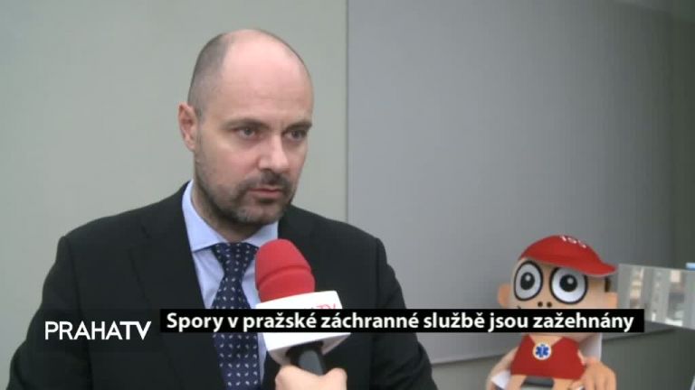 Spory v pražské záchranné službě jsou zažehnány
