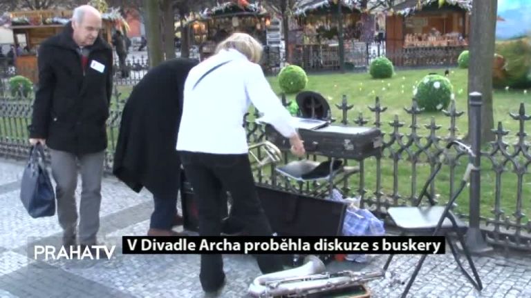 V Divadle Archa proběhla diskuze s buskery