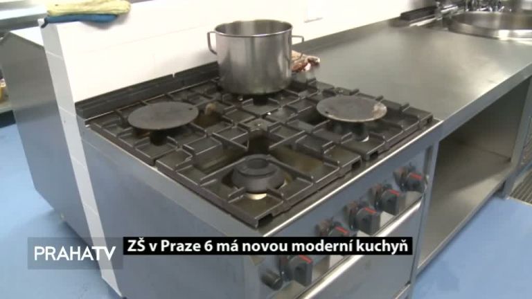 ZŠ v Praze 6 má novou moderní kuchyň